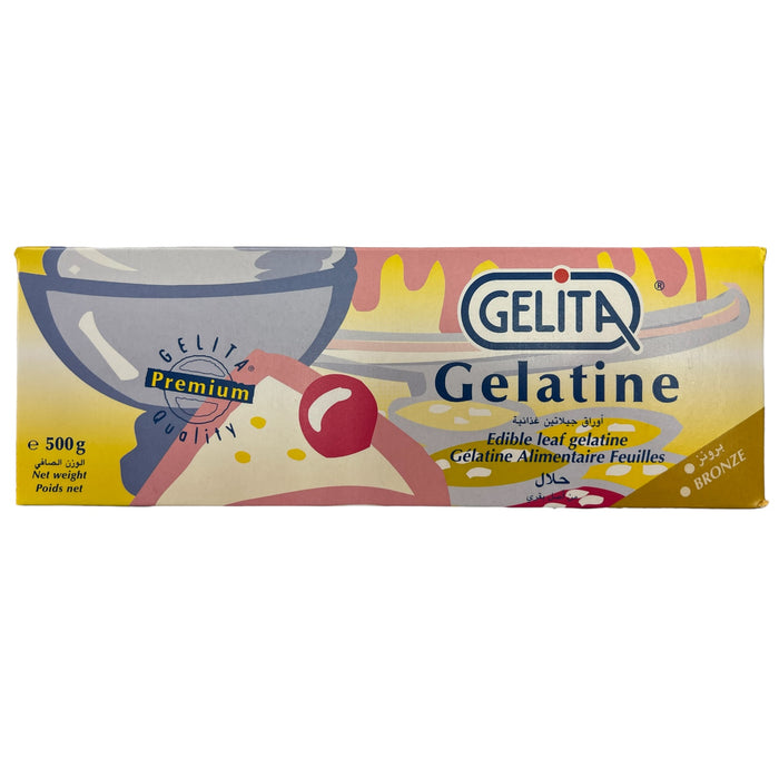 gélatine de boeuf en feuille - Runder gelatine blaadjes